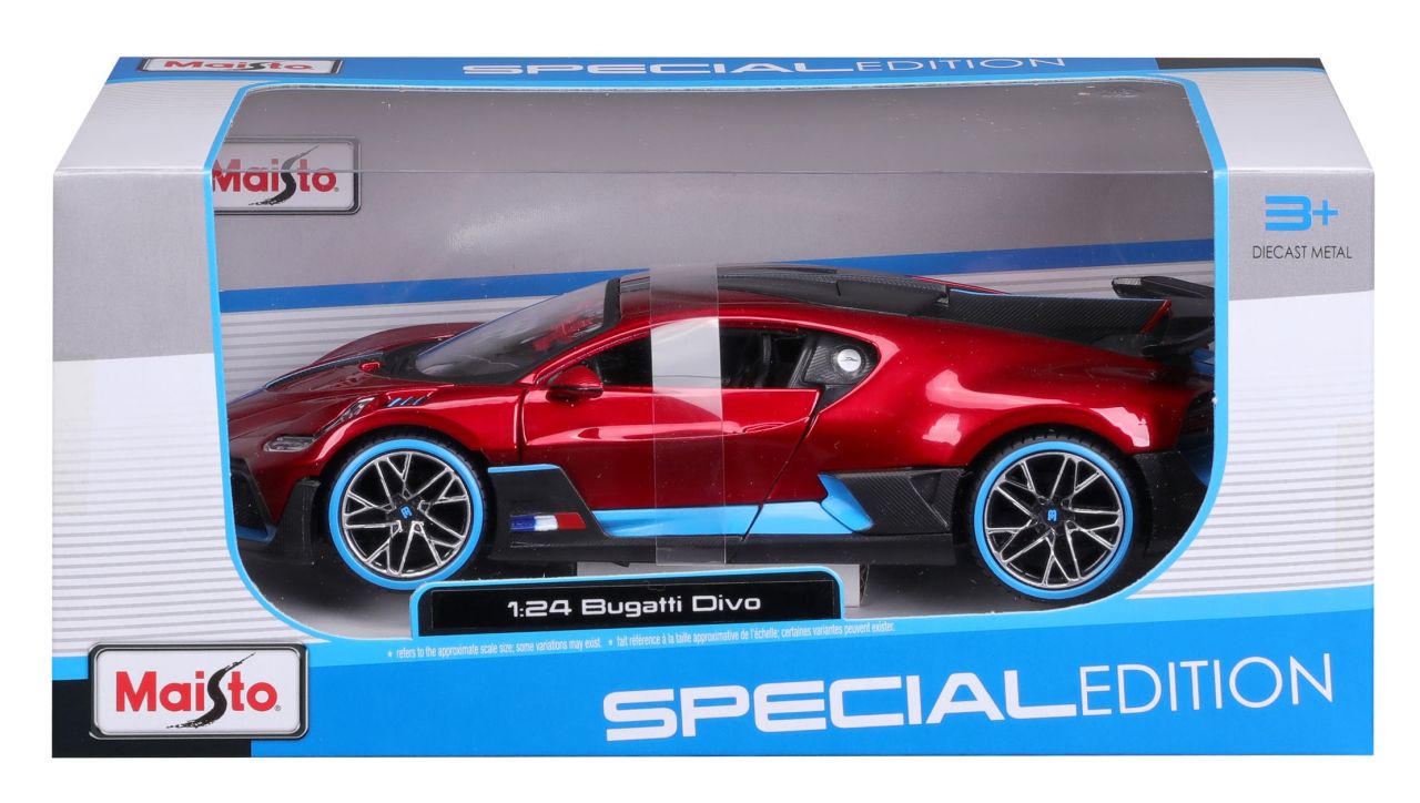 Bugatti Divo 1/24 rot - RCXX - RC Racing Shop | RC Models | Tuning & Spare Parts for Professionals