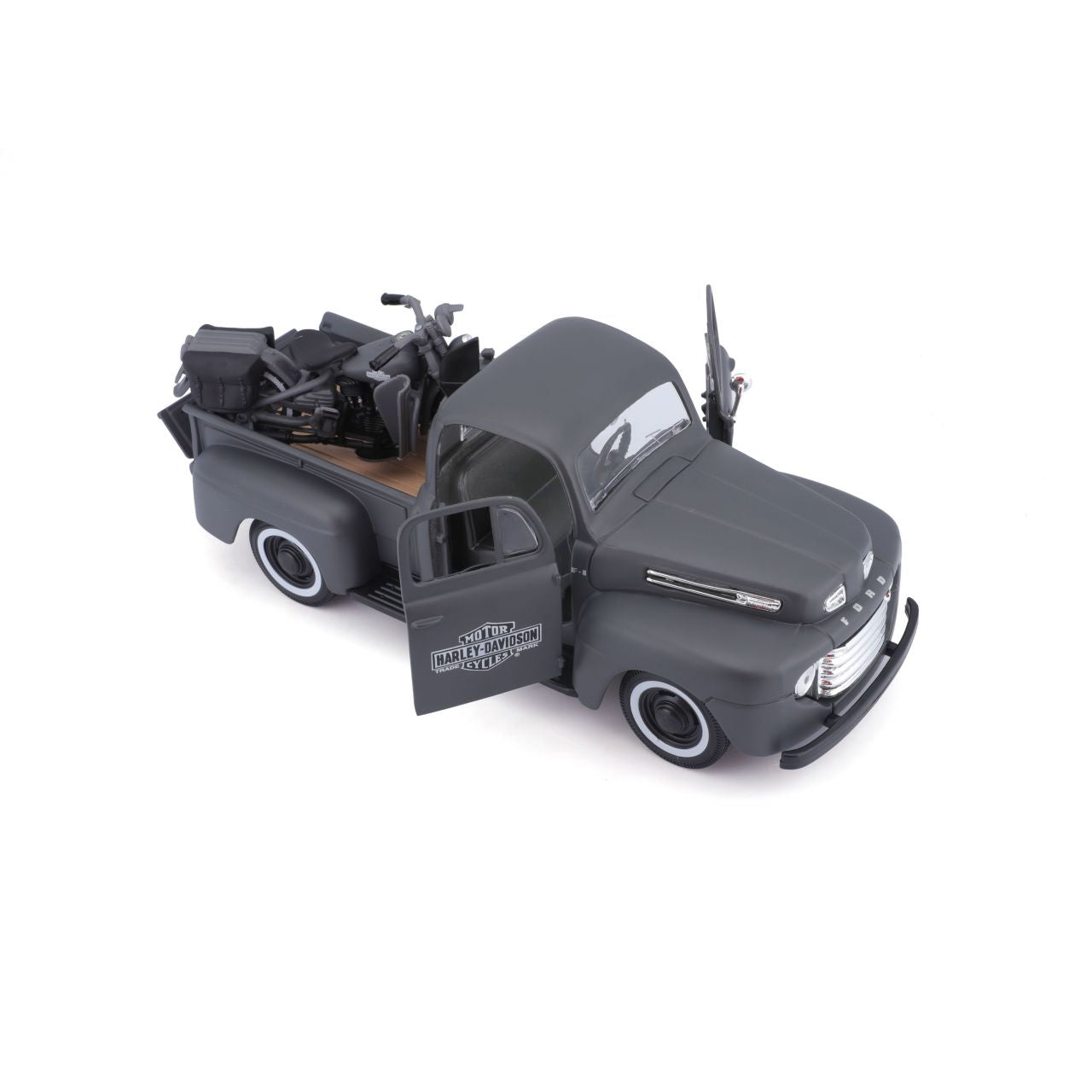 Ford F-1 Pick-Up 1948 Harley Davidson 1/24 grau - RCXX - RC Racing Shop | RC Models | Tuning & Spare Parts for Professionals