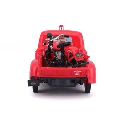 Ford F-1 Pick-Up 1948 Harley Davidson 1/24 rot - RCXX - RC Racing Shop | RC Models | Tuning & Spare Parts for Professionals
