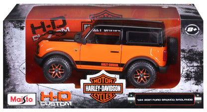 Ford Bronco Badlands Harley Davidson 1/24 orange - RCXX - RC Racing Shop | RC Models | Tuning & Spare Parts for Professionals