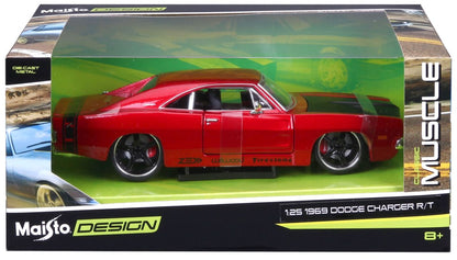 Dodge Charger R/T 1969 1/24 rot - RCXX - RC Racing Shop | RC Models | Tuning & Spare Parts for Professionals