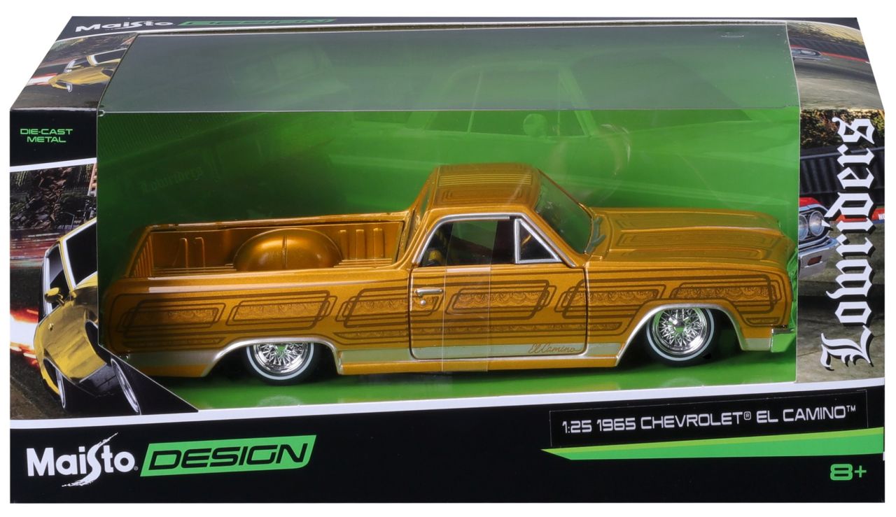 Chevrolet El Camino 1965 Lowrider 1/24 gold - RCXX - RC Racing Shop | RC Models | Tuning & Spare Parts for Professionals