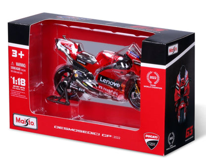 MotoGP 1/18 Ducati Lenovo #43 Miller 2022 - RCXX - RC Racing Shop | RC Models | Tuning & Spare Parts for Professionals