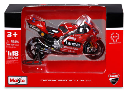 Maisto MotoGP 1:18 Ducati Lenovo 23 – Enea Bastianini – 2024