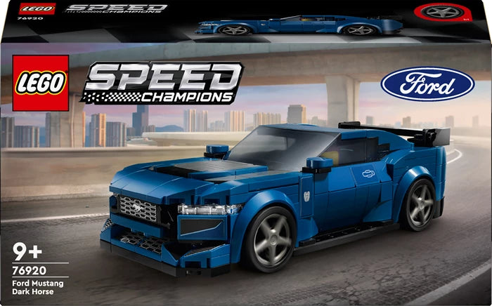 Ford Mustang Dark Horse Sportwagen Lego Speed Champions - 76920