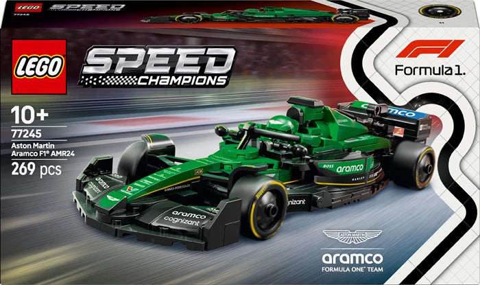 Aston Martin Aramco F1 AMR24 Rennauto Lego Speed Champions - 77245