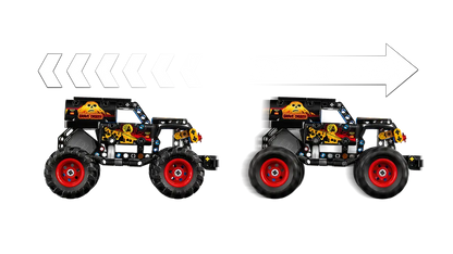 LEGO Technic Monster Jam - Grave Digger Fire and Ice - 42219