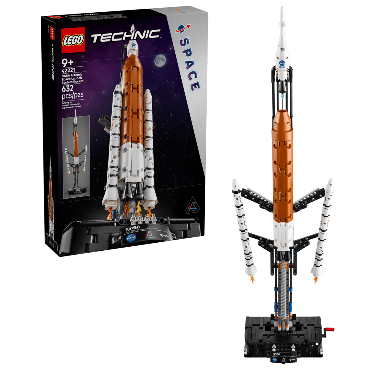 LEGO Technic NASA Artemis Space Launch System Rocket - 42221