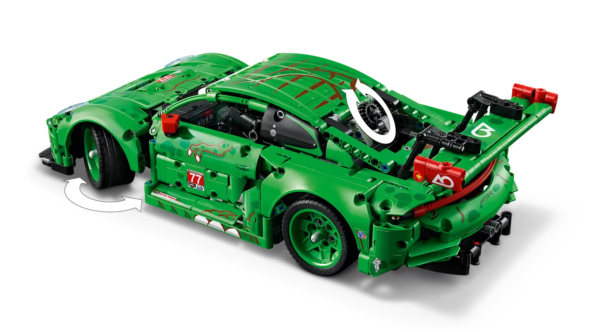LEGO Technic Porsche 911 GT3 R REXY AO Racing Car - 42224