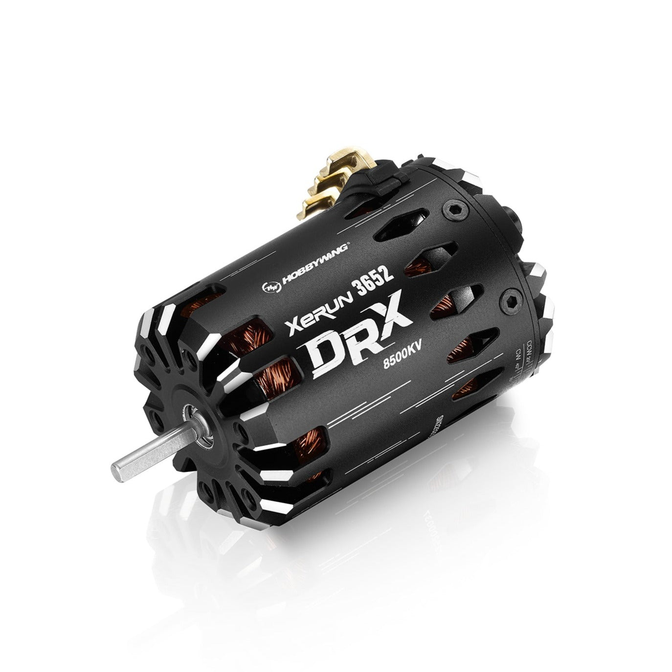 Hobbywing XeRun DRX 3652SD 8500KV Motor - DRAG RACING - Black - RCXX - rc racing for professionals