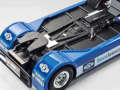 Tamiya Team Hahn Racing MAN TGS – Châssis TT-01 Type-E à l'échelle 1/14 – 58632