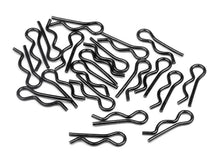 Clips de carrosserie HPI (noirs/petits/20 pièces) - HPI6121