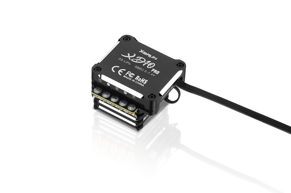 Hobbywing XeRun XD10 Pro "Drift" 100A - Black - RCXX - rc racing for professionals