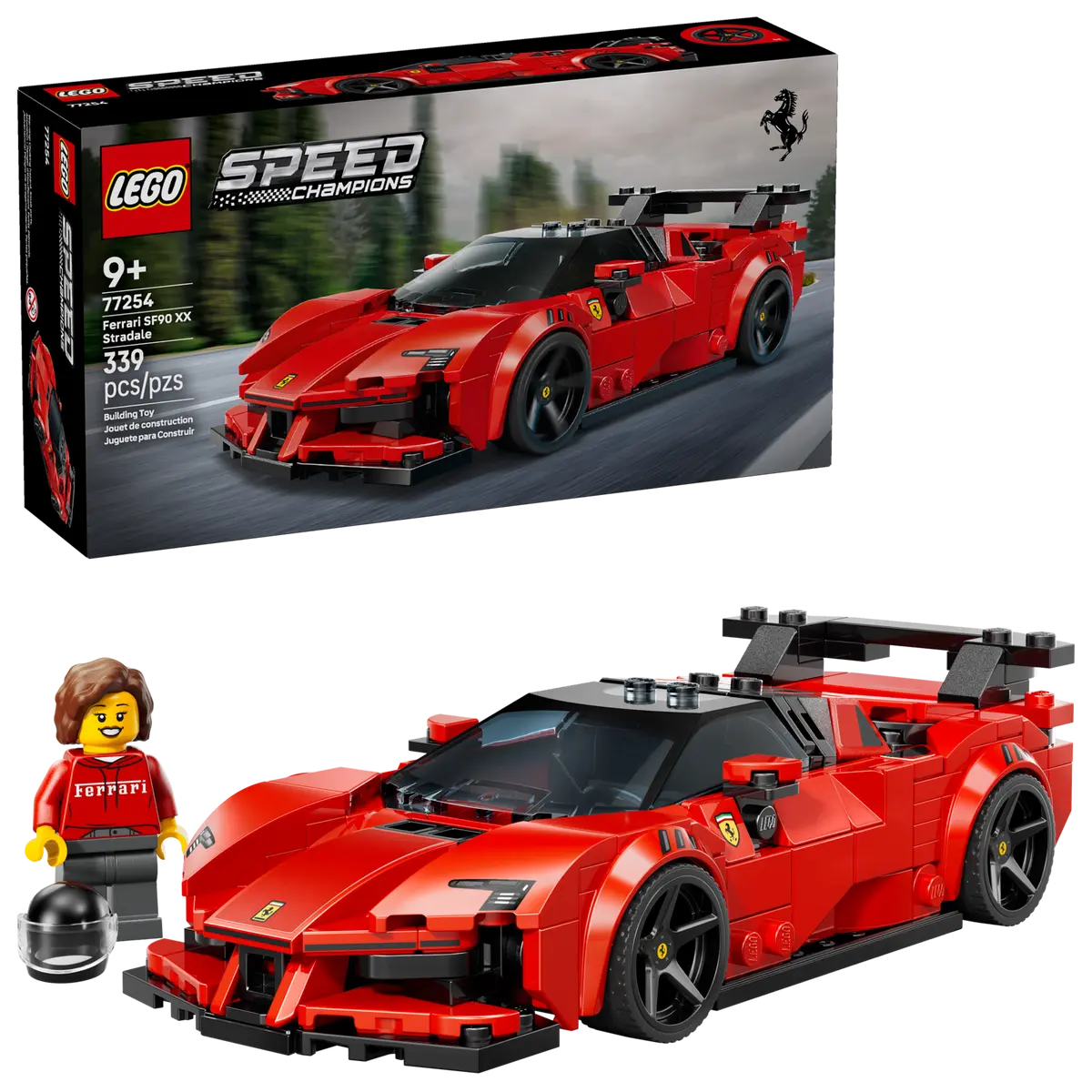 LEGO Speed Champions Ferrari SF90 XX Stradale Sports Car - 77254