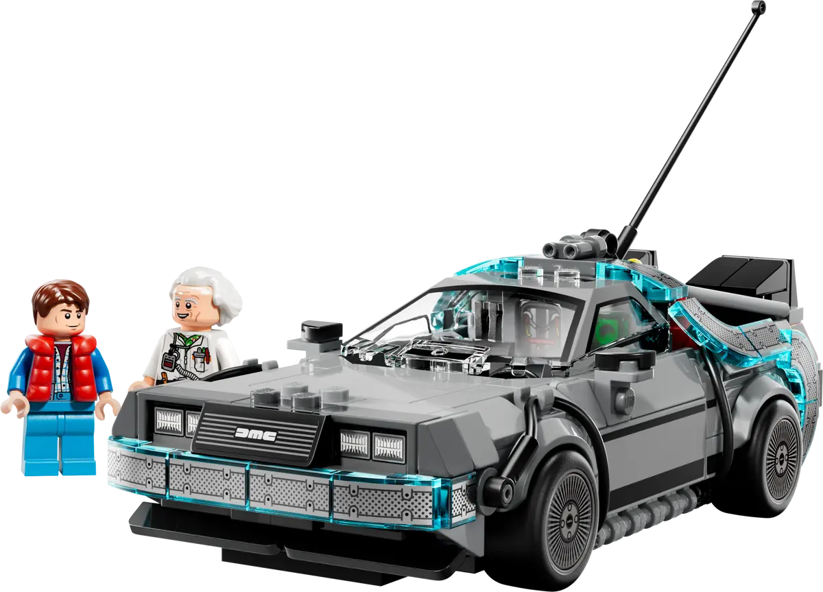 LEGO Speed Champions Time Machine – Back to the Future - 77256