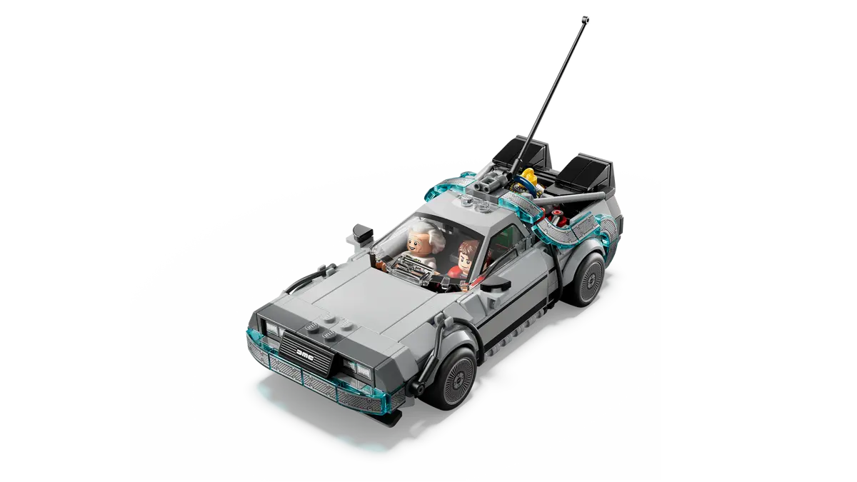LEGO Speed Champions Time Machine – Back to the Future - 77256