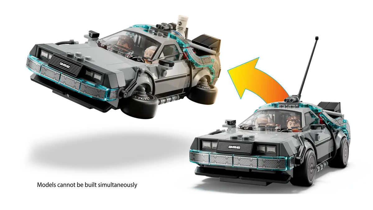 LEGO Speed Champions Time Machine – Back to the Future - 77256
