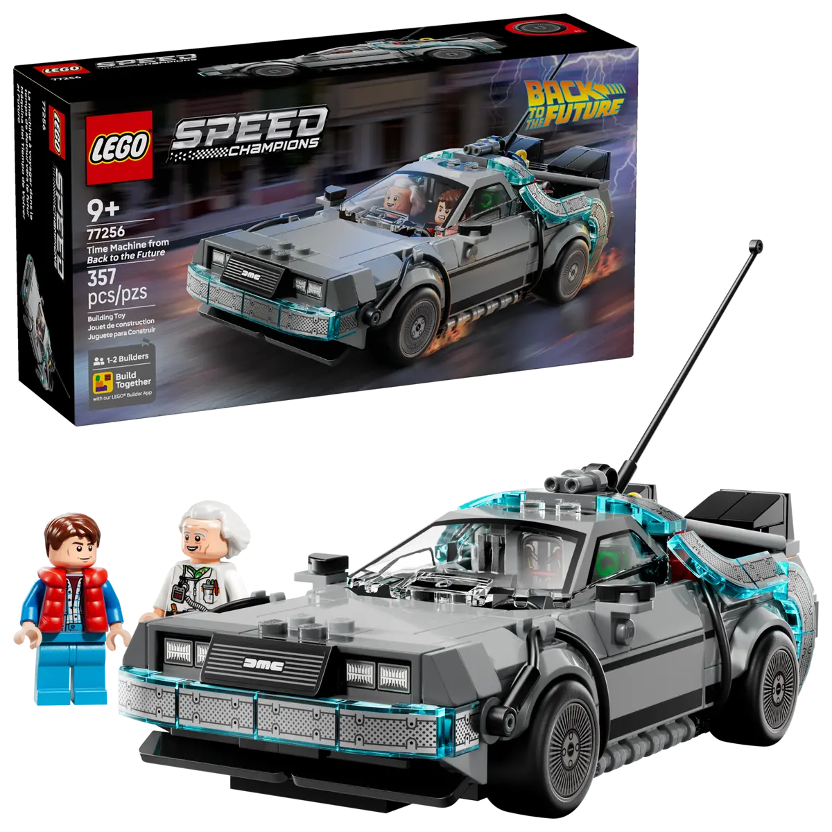LEGO Speed Champions Time Machine – Back to the Future - 77256