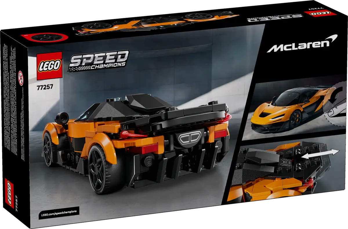 LEGO Speed Champions McLaren W1 – The Real Supercar - 77257