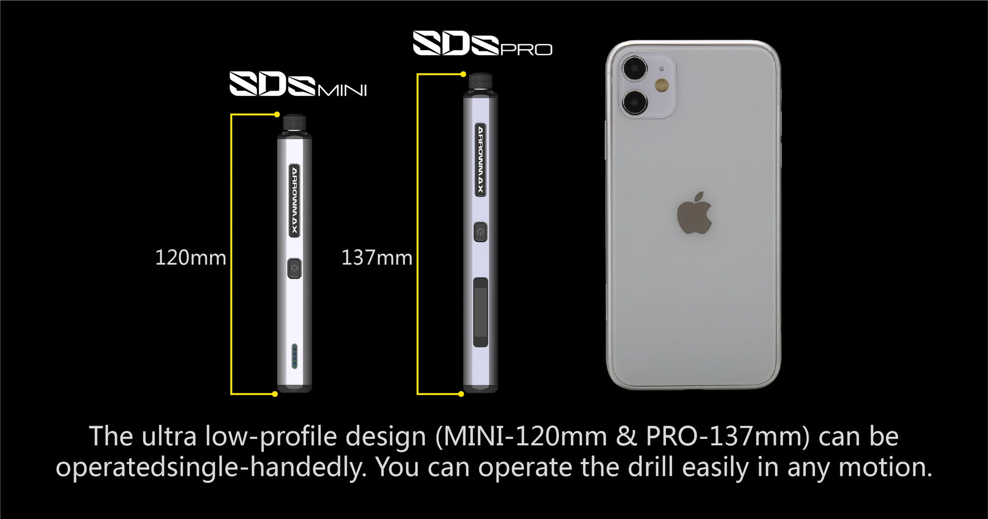 Arrowmax SDS Mini Electric Drill - AM-199971 - RCXX - RC Racing Shop | RC Models | Tuning & Spare Parts for Professionals