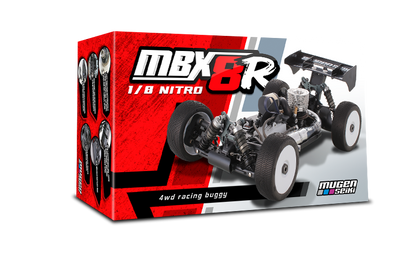 Mugen Seiki MBX-8 "R" NITRO 1/8 4WD Offroad Nitro Buggy Kit - E2027 - RCXX - rc racing for professionals