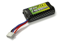 BlackZon Li-Ion battery 2S 7.4V 600mAh