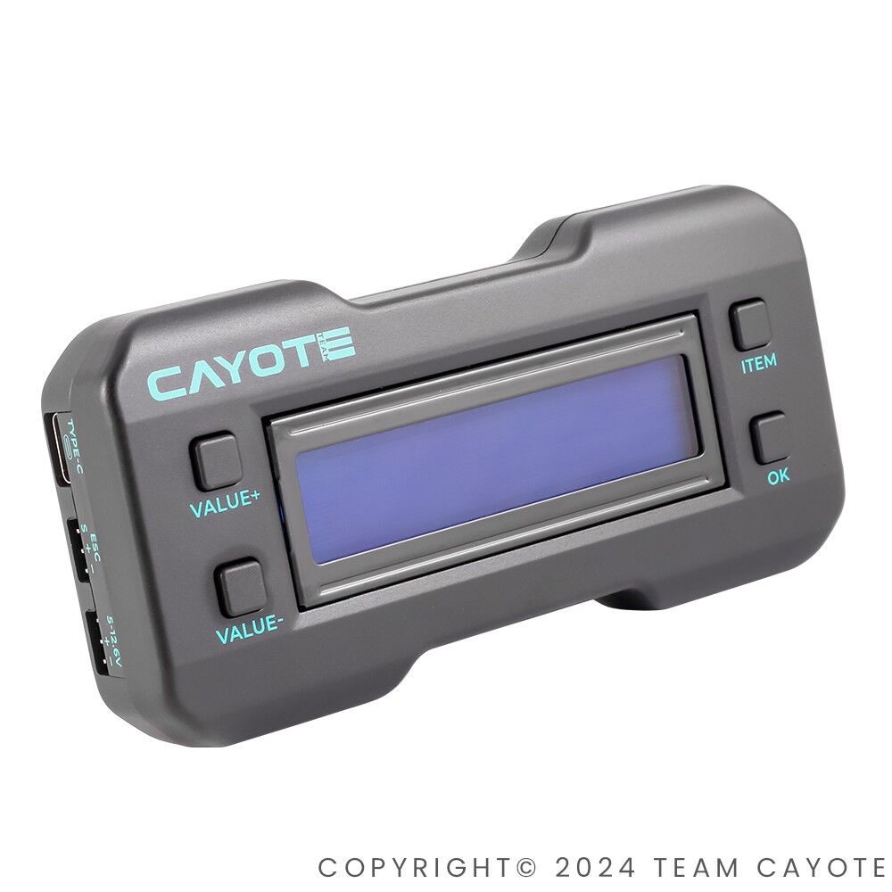 CAYOTE Racing X-Link Programmierbox für Cayote Fahrtenregler - X-LINK - RCXX - RC Racing Shop | RC Models | Tuning & Spare Parts for Professionals