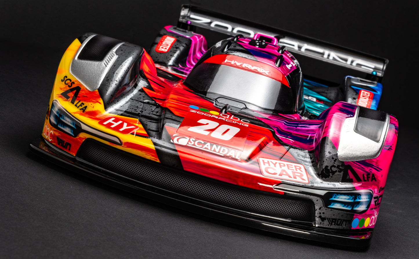 ZooRacing HYRAX 1/10 Hyper Car Body 0.7mm - ZR-0020