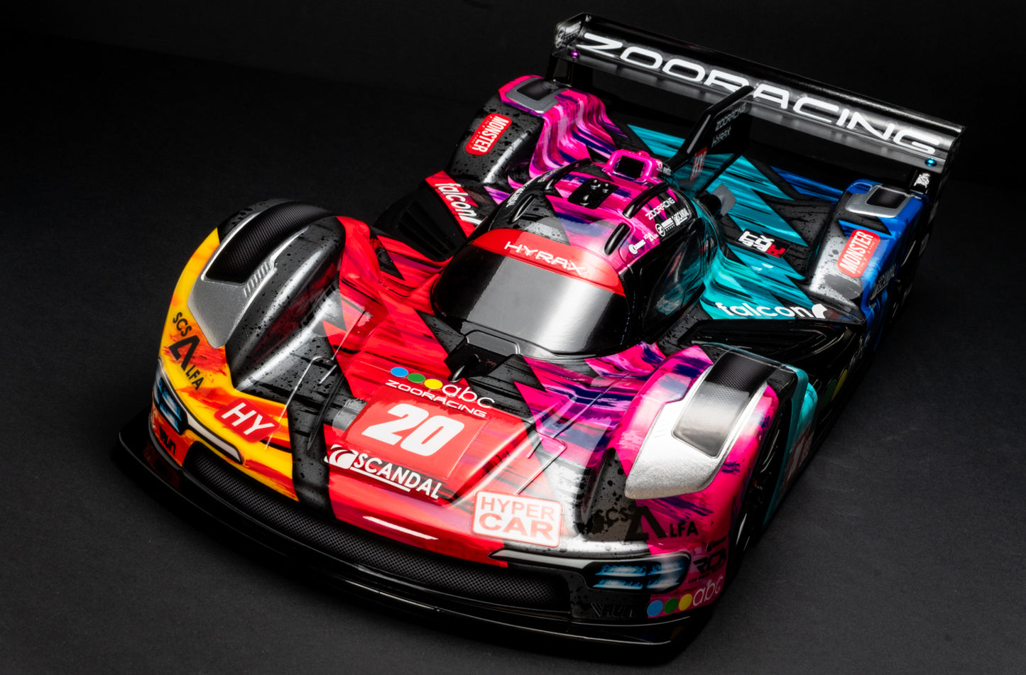 ZooRacing HYRAX 1/10 Hyper Car Body 0.7mm - ZR-0020