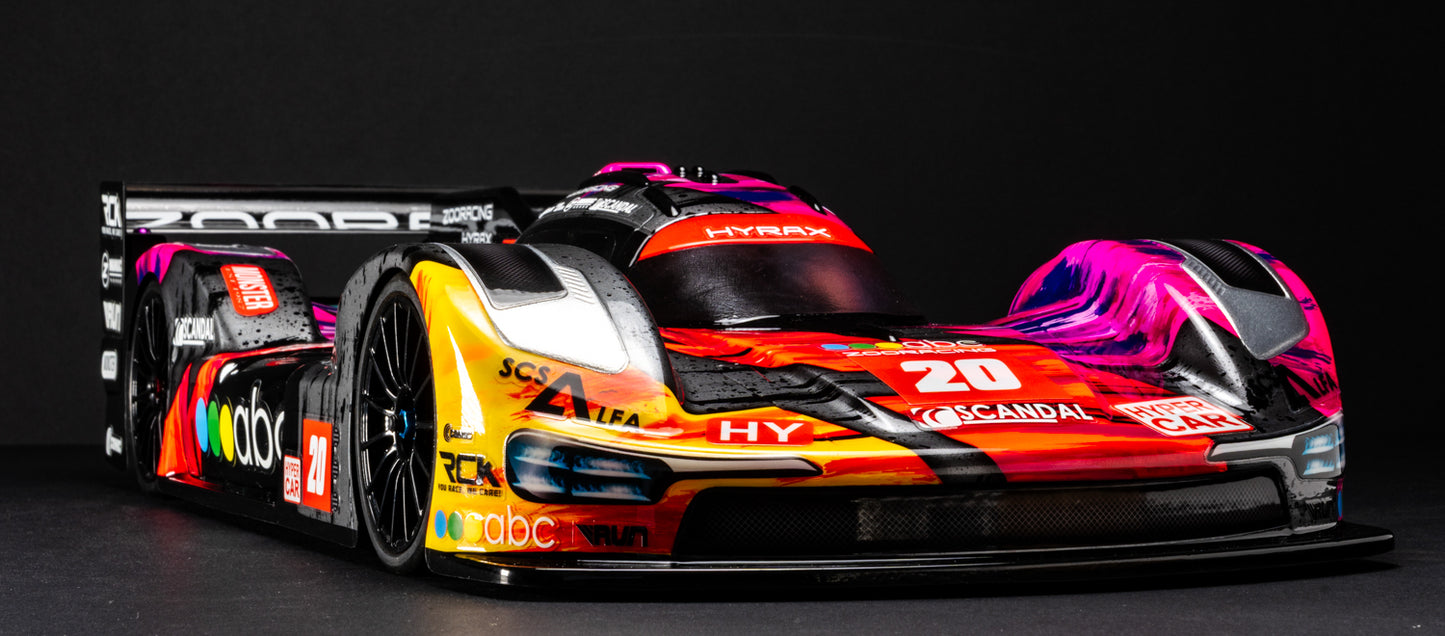 ZooRacing HYRAX 1/10 Hyper Car Body 0.7mm - ZR-0020