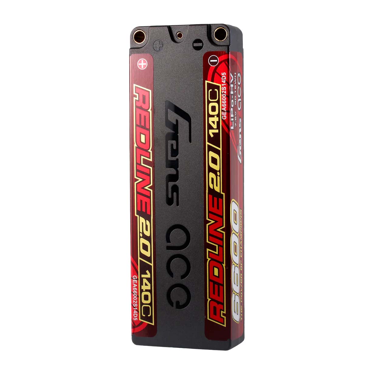 Batterie GensAce Redline 2.0 2S HV 7,6 V - 140 °C - 6600 mAh 139 x 47 x 20 mm 244 g