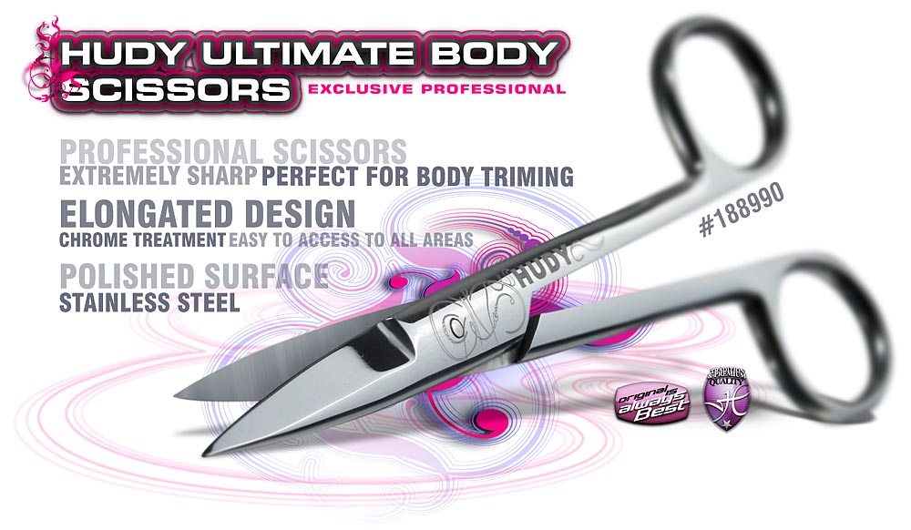 Hudy Ultimate Body Scissors - H188990 - RCXX - rc racing for professionals