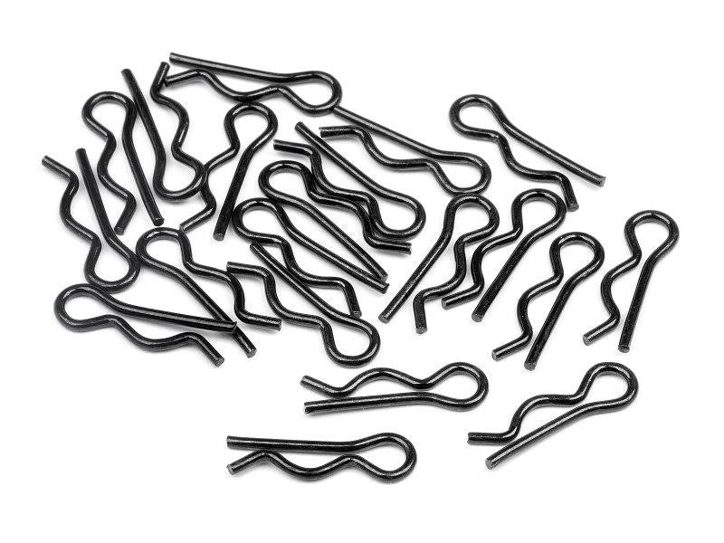 HB BODY PIN (4mm/BLACK/SMALL/20pcs) - HB6121 - RCXX - RC Racing Shop | RC Models | Tuning & Spare Parts for Professionals