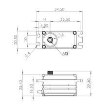 MKS Servo HBL550L (0.059s/15kg/7.4V) Brushless Low Profile - RCXX - rc racing for professionals