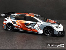 Bittydesign HIBERYA 1/10 FWD Body - 190mm - BDFWD-190HBY