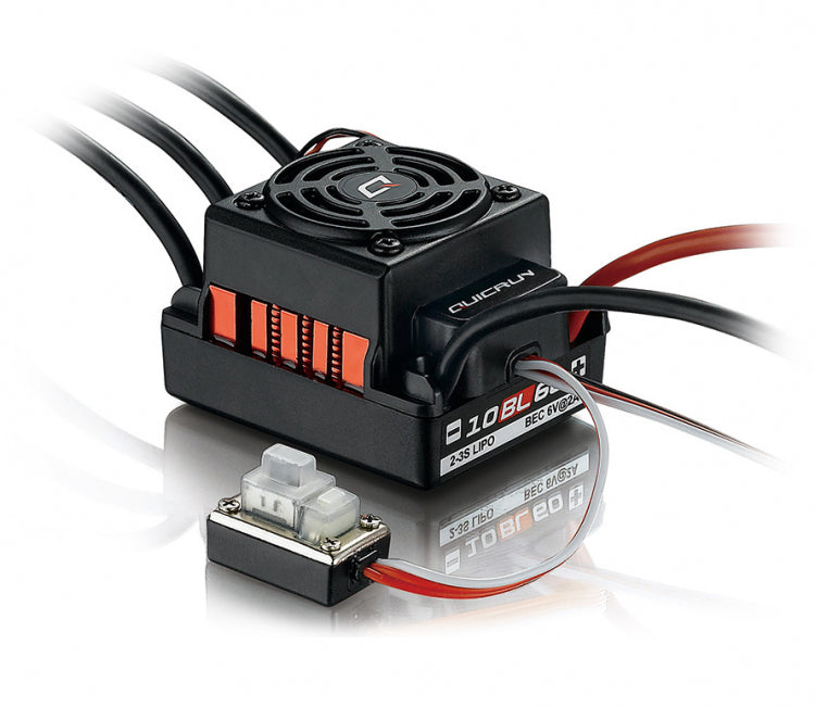 Hobbywing WP 10BL60 - 2-3S Sensorless Brushless 1/10 ESC - HW30107100 - RCXX - RC Racing Shop | RC Models | Tuning & Spare Parts for Professionals