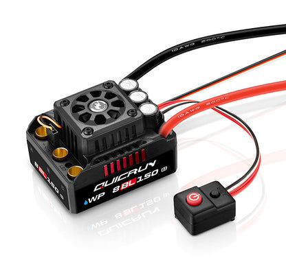Hobbywing QuicRun WP 8BL150 G2 Sensorless ESC 3-6S Car 1/8 - HW30109003 - RCXX - RC Racing Shop | RC Models | Tuning & Spare Parts for Professionals