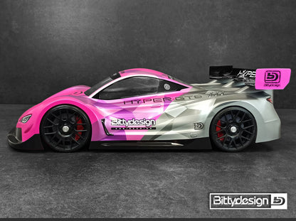 Bittydesign HYPER-GT8 1/8 GT Body - 325mm - BDGT8-HYP