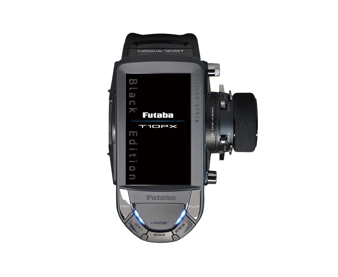 Futaba T10PX black Edition ohne Empfänger + 1x R404SBS-E - RCXX - RC Racing Shop | RC Models | Tuning & Spare Parts for Professionals