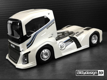 Bittydesign IRON 1/10 190mm Truck Clear Body Shell