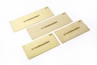 Koswork battery weight Shorty 94x46x0.6mm - 22g - KOS04221