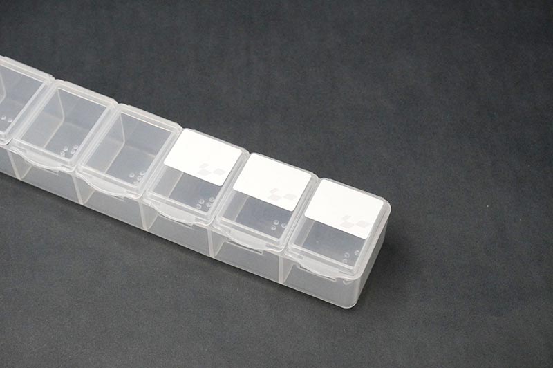 Koswork 7-Compartments Parts Box 165 × 33 × 23 mm (3er-Set)