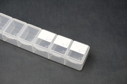 Koswork 7-Compartments Parts Box 165 × 33 × 23 mm (3er-Set)