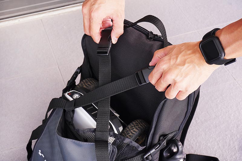 Sac à dos extensible Koswork RC (300x150x580mm)