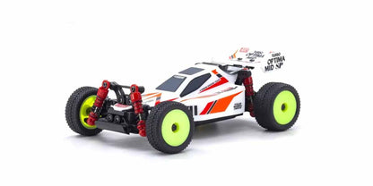 Kyosho Mini-Z MB010 Readyset 4WD Turbo Optima Mid Special Blanc