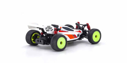 Kyosho Mini-Z MB010 Readyset 4WD Turbo Optima Mid Special Blanc