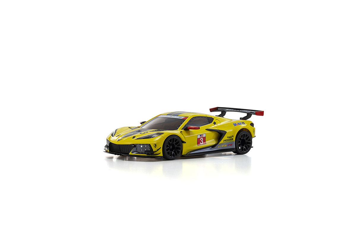 Kyosho Mini-Z MR03 RWD Chevrolet Corvette C8-R Yellow (W-MM/KT531P)