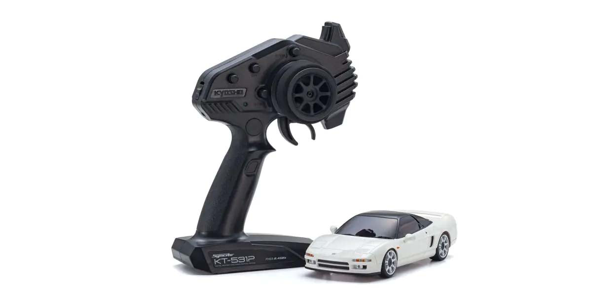 Kyosho Mini-Z MR03 RWD Honda NSX Weiss (N-RM/KT531P)