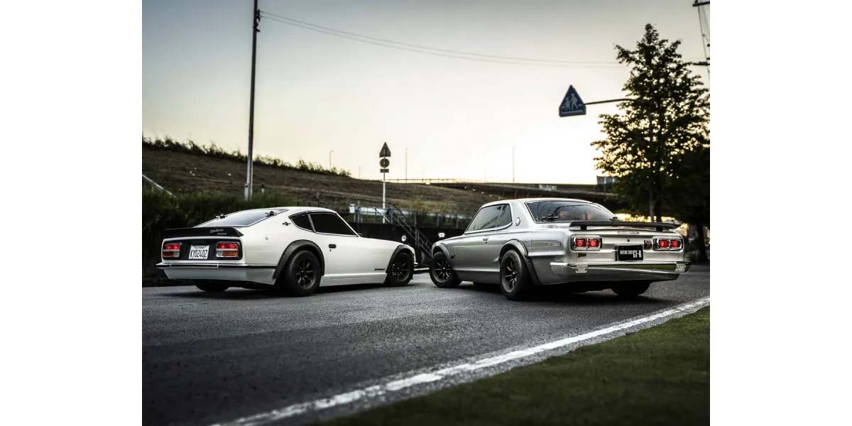 Kyosho Fazer FZ02 Datsun 240Z 1971 Tuned Ver. White 1:10 Readyset