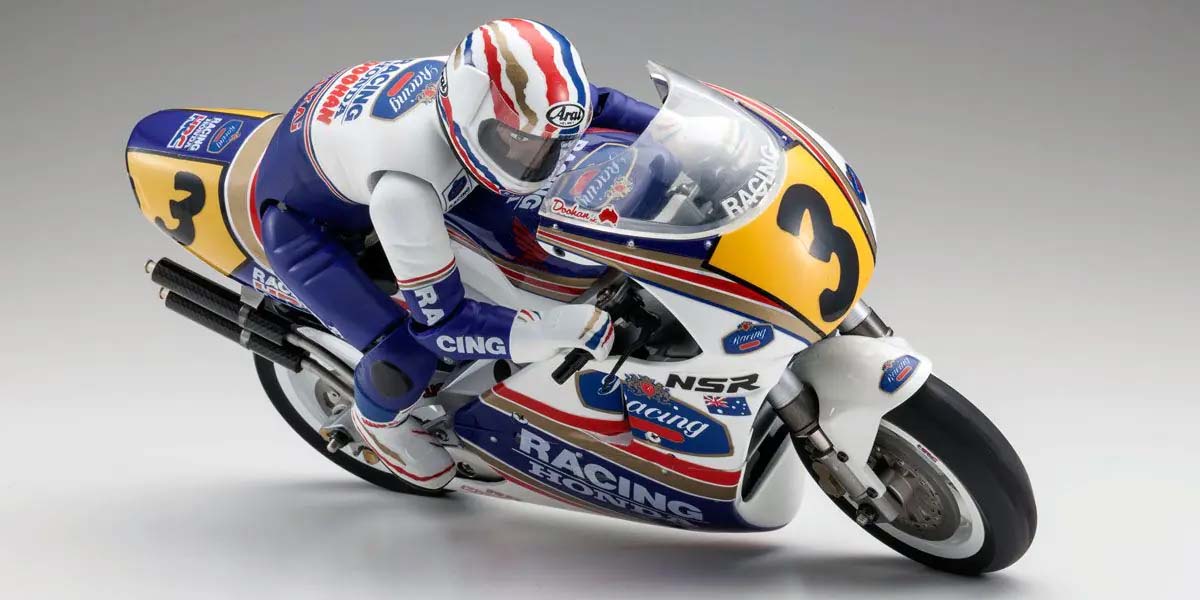 Kyosho Moto Hanging On Racer Honda NSR 1991 1:8 Kit